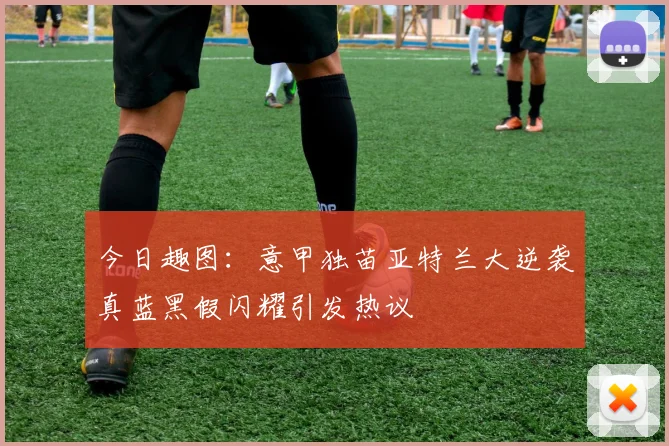 今日趣图：意甲独苗亚特兰大逆袭真蓝黑假闪耀引发热议